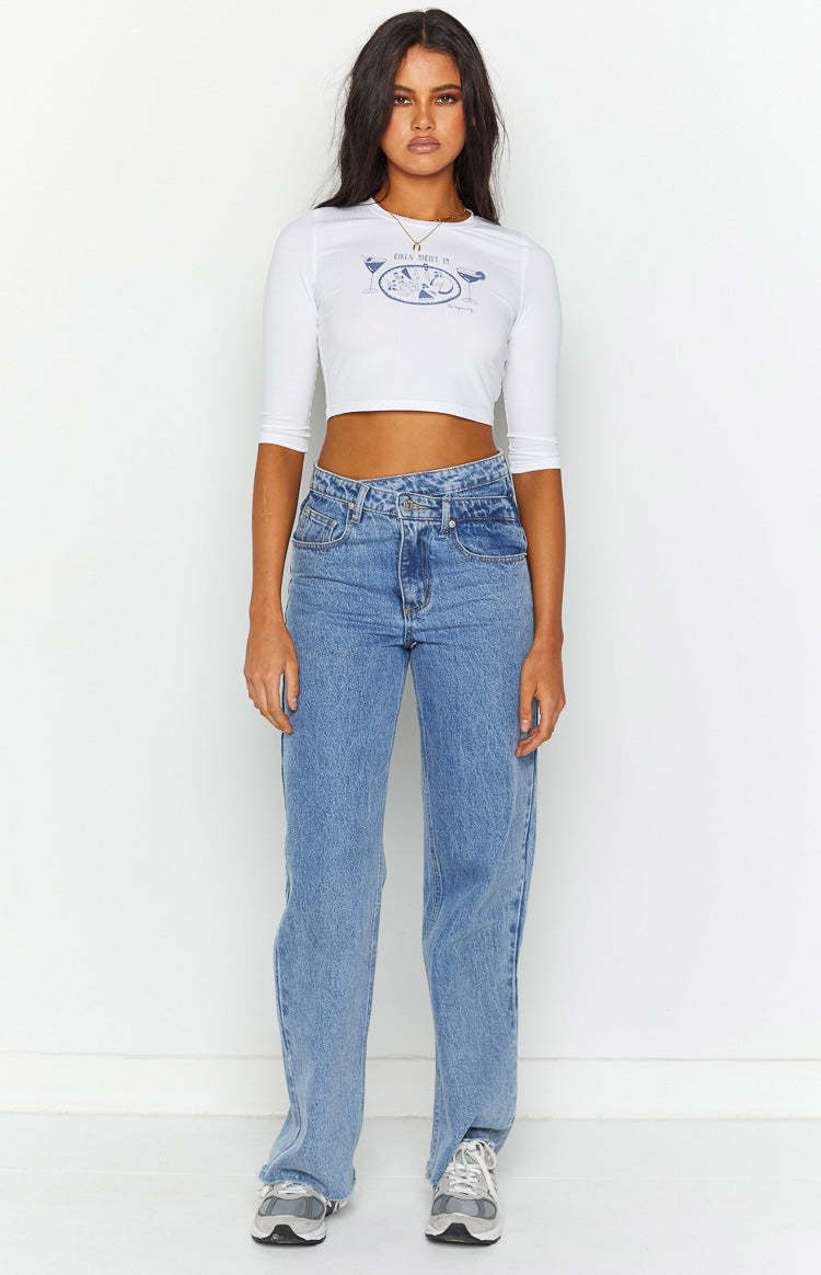 Sandra White Graphic Tee-Vavasi.All Rights Reserved.