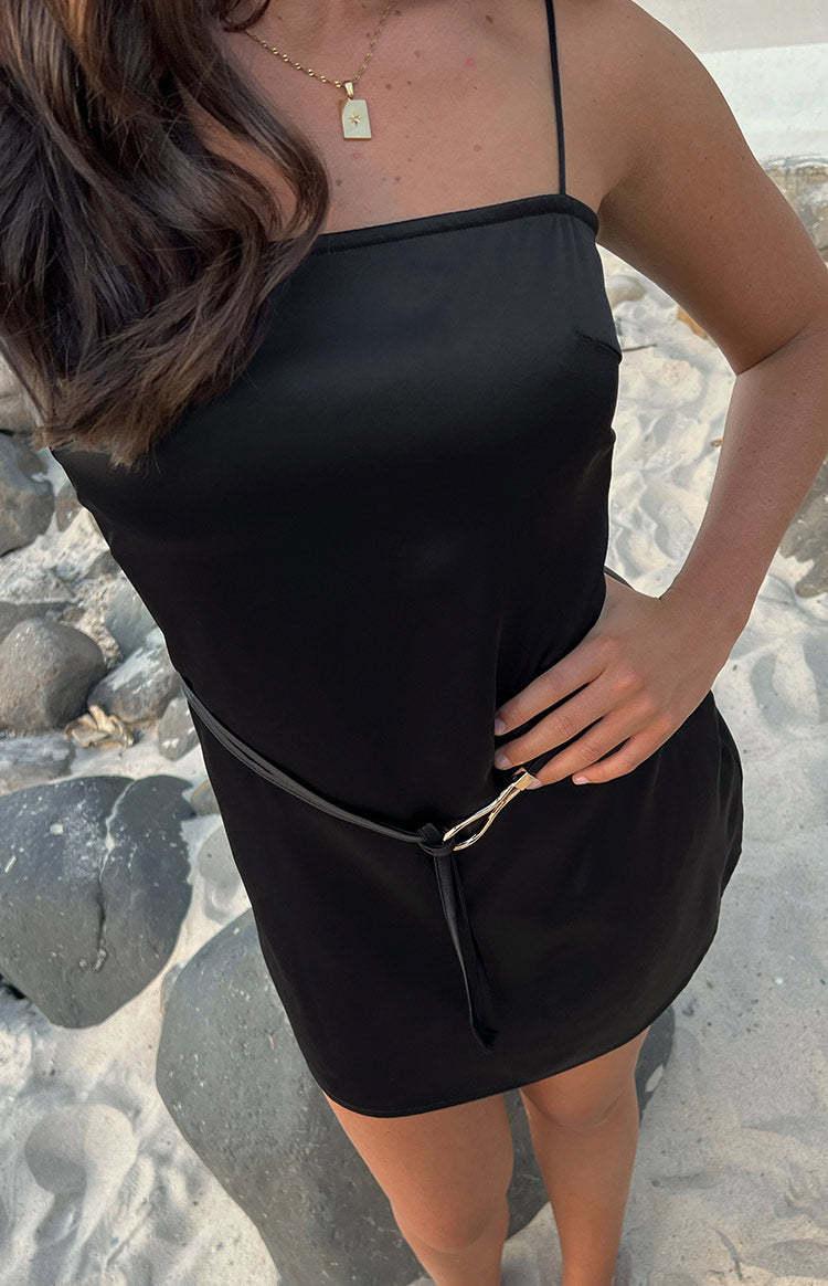 Sapphire Black Mini Dress-Vavasi.All Rights Reserved.