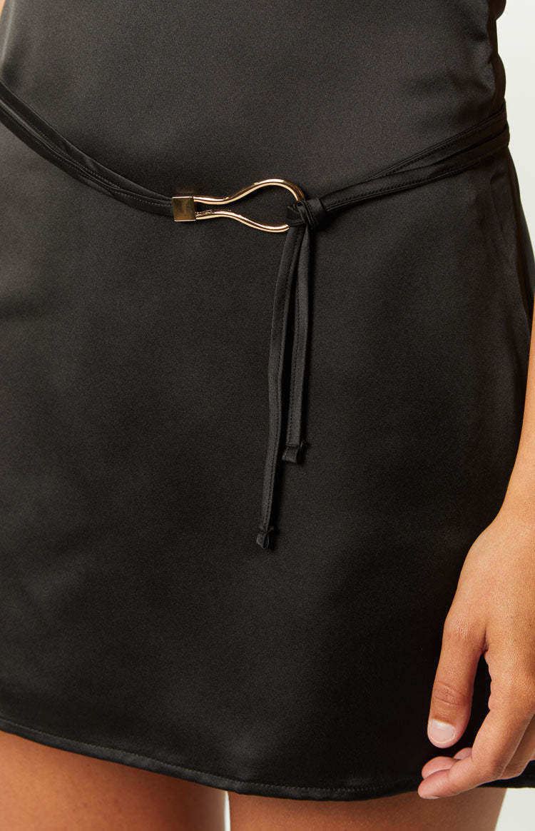 Sapphire Black Mini Dress-Vavasi.All Rights Reserved.