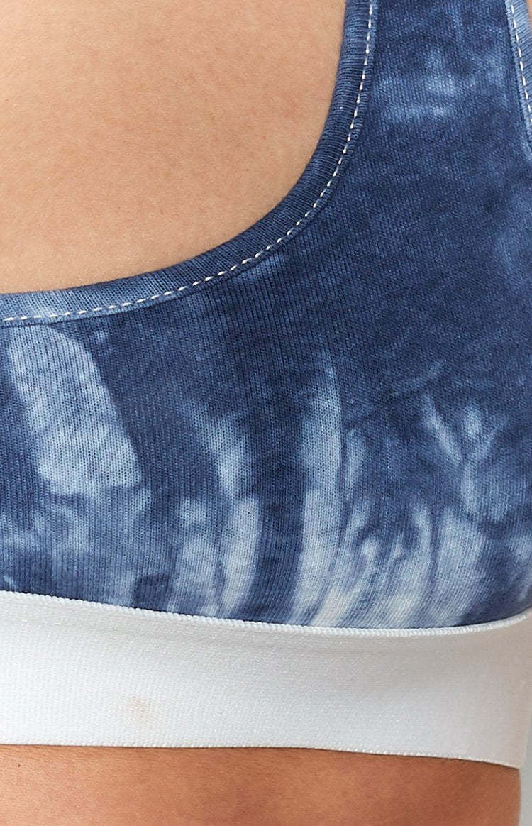 Sideline Crop Tie Dye-Vavasi.All Rights Reserved.