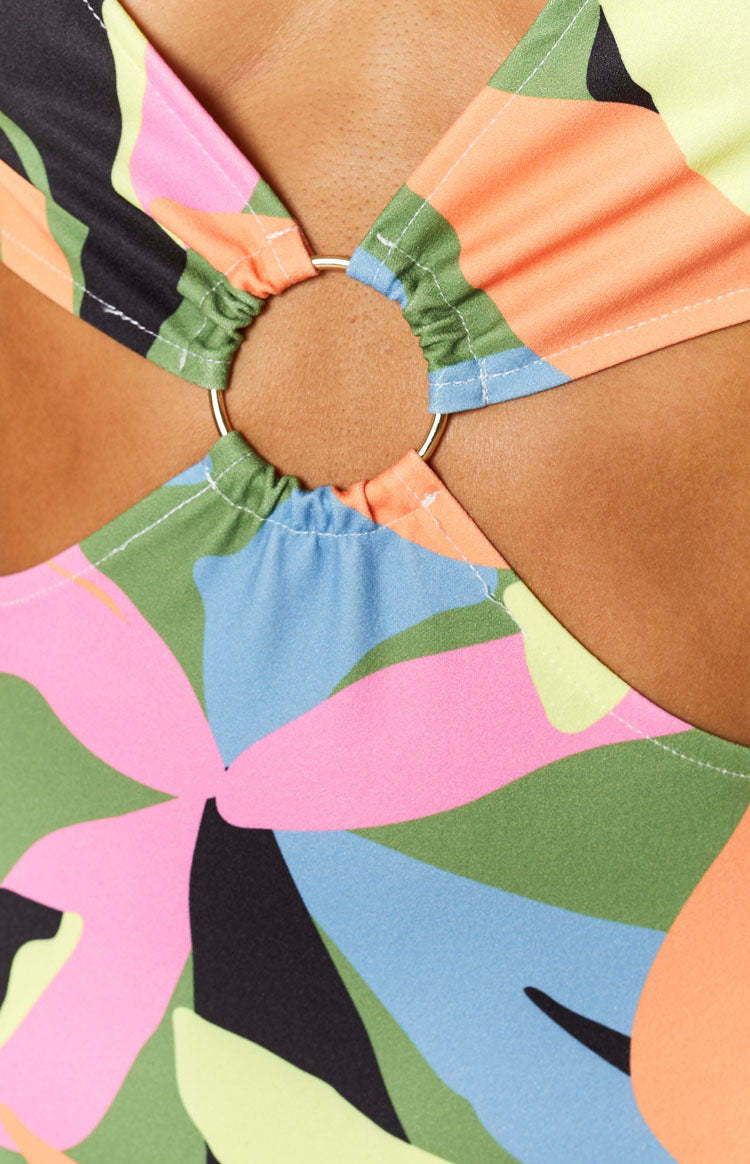 Sloane Mini Dress Tropical-Vavasi.All Rights Reserved.
