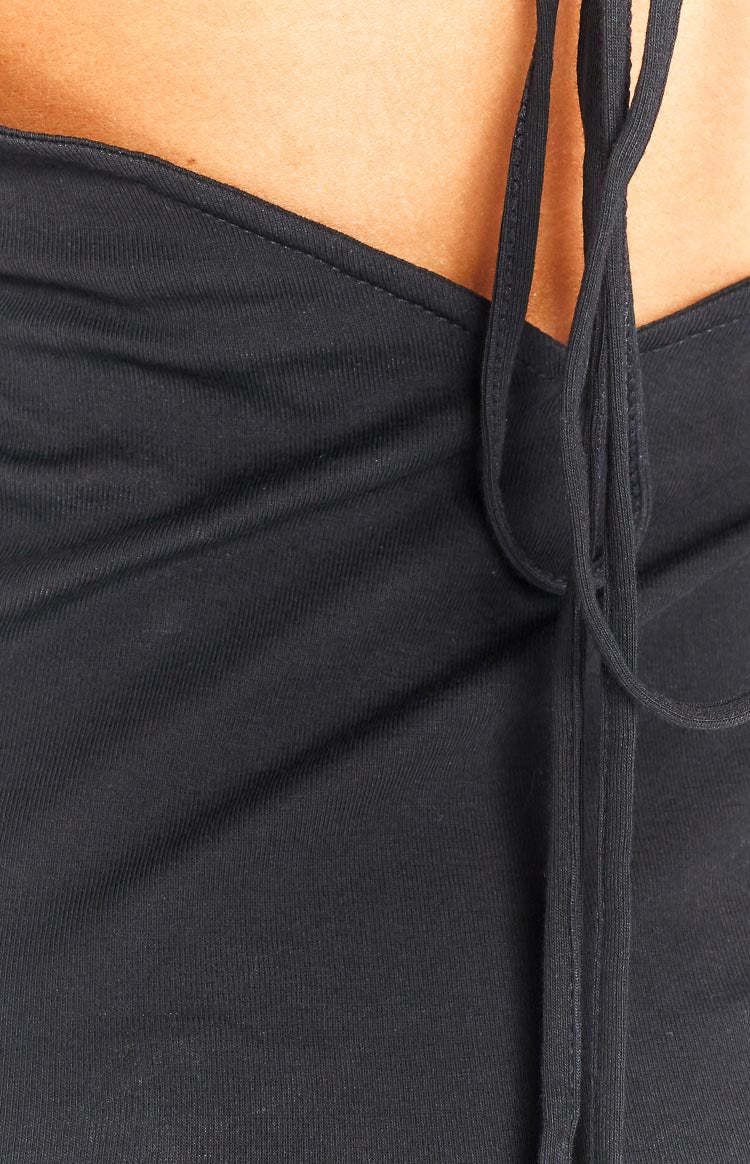 Sonoran Black Mini Dress-Vavasi.All Rights Reserved.