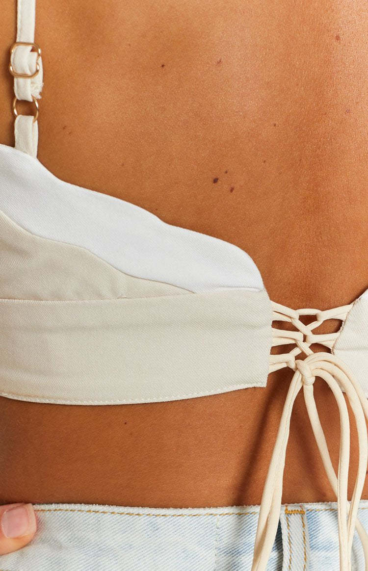 The Sophie Top Cream-Vavasi.All Rights Reserved.