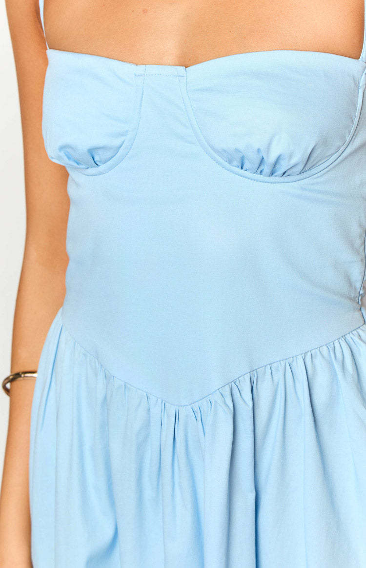 Stay Close Blue Maxi Dress-Vavasi.All Rights Reserved.