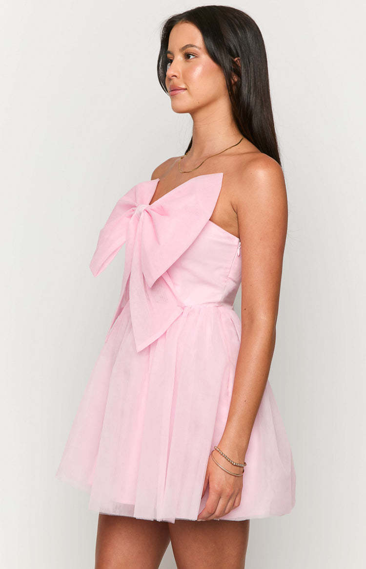 Sweethearts Pink Mini Dress-Vavasi.All Rights Reserved.