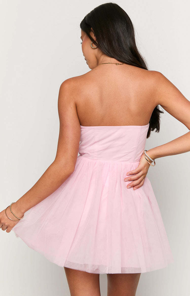 Sweethearts Pink Mini Dress-Vavasi.All Rights Reserved.