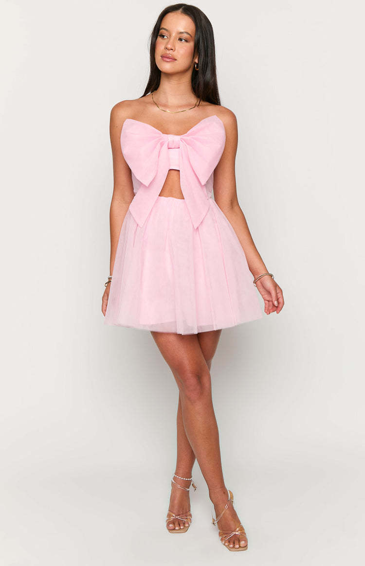 Sweethearts Pink Mini Dress-Vavasi.All Rights Reserved.