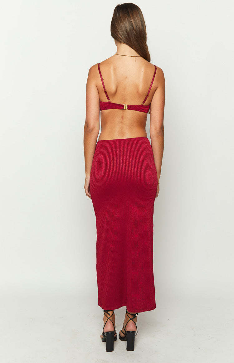 Tamara Red Maxi Dress-Vavasi.All Rights Reserved.