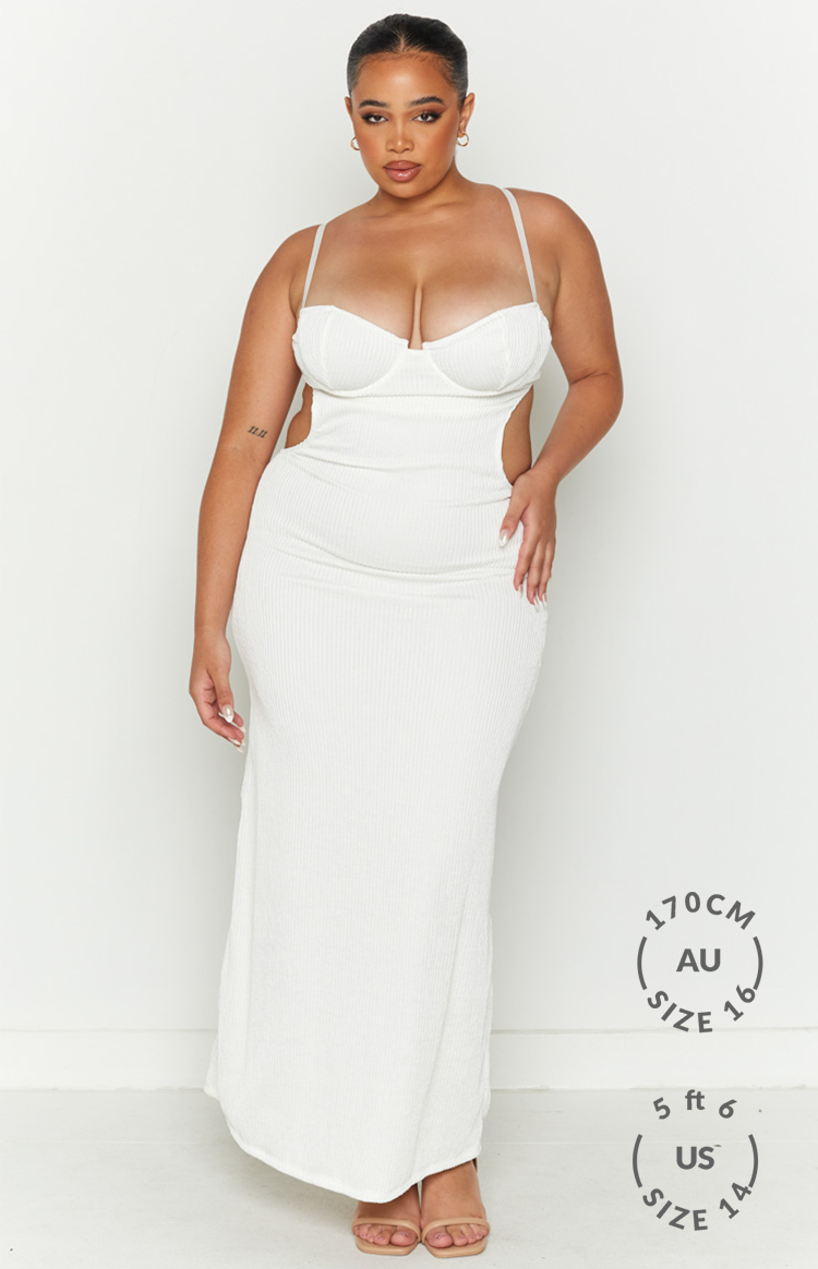 Tamara White Maxi Dress-Vavasi.All Rights Reserved.