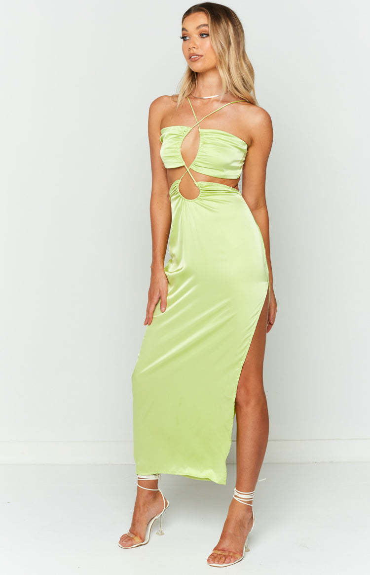 Taylor Green Maxi Dress-Vavasi.All Rights Reserved.