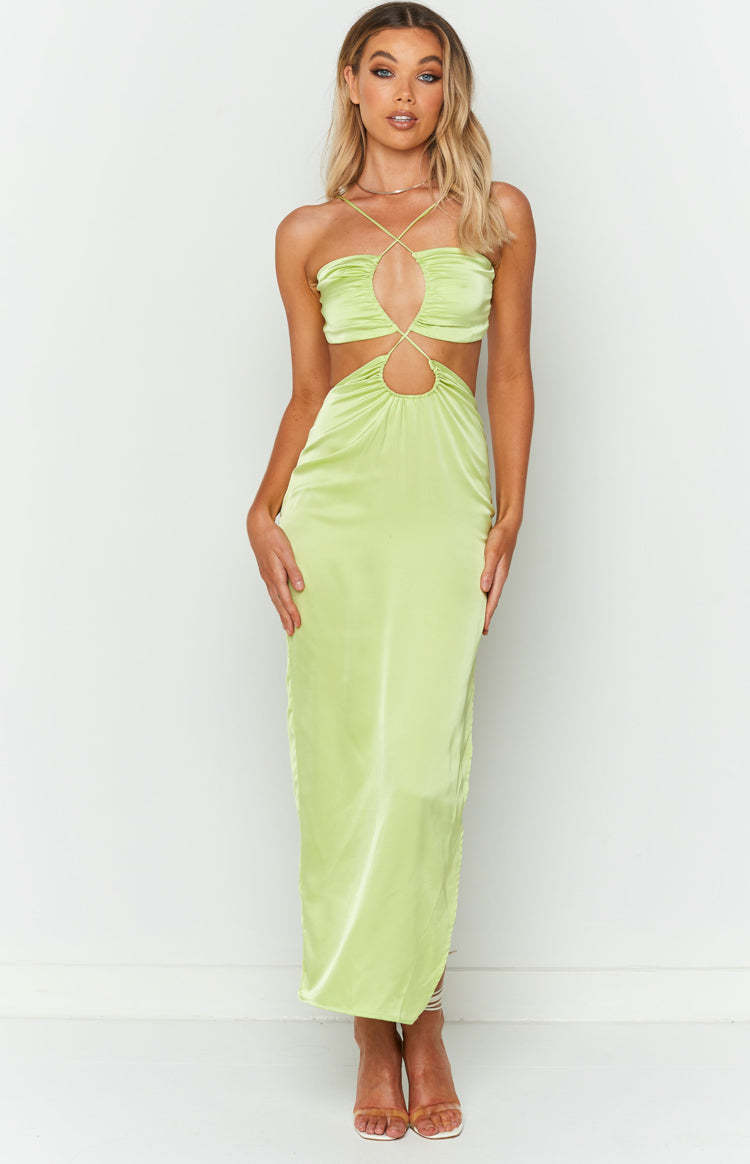 Taylor Green Maxi Dress-Vavasi.All Rights Reserved.