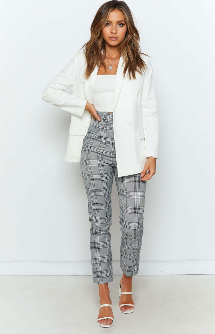 Teenage Dream Blazer White-Vavasi.All Rights Reserved.