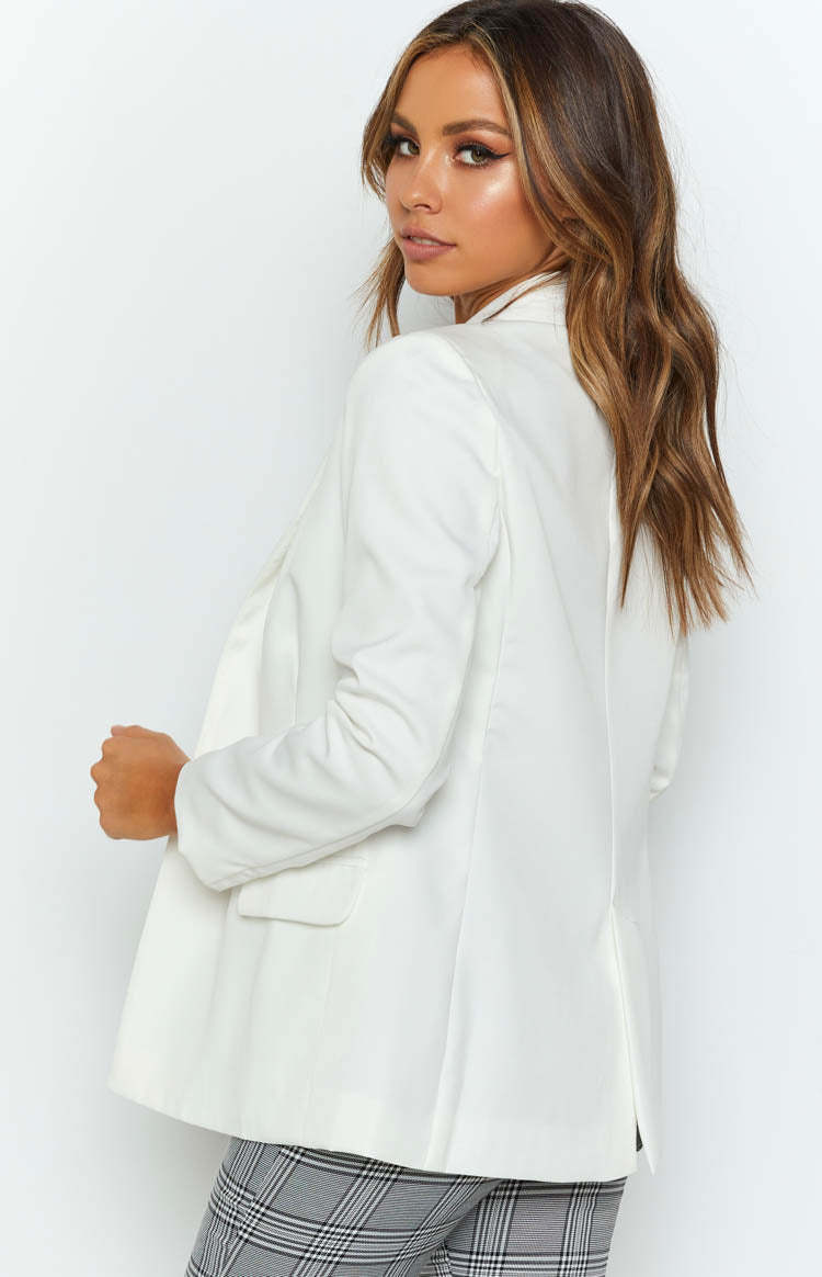 Teenage Dream Blazer White-Vavasi.All Rights Reserved.