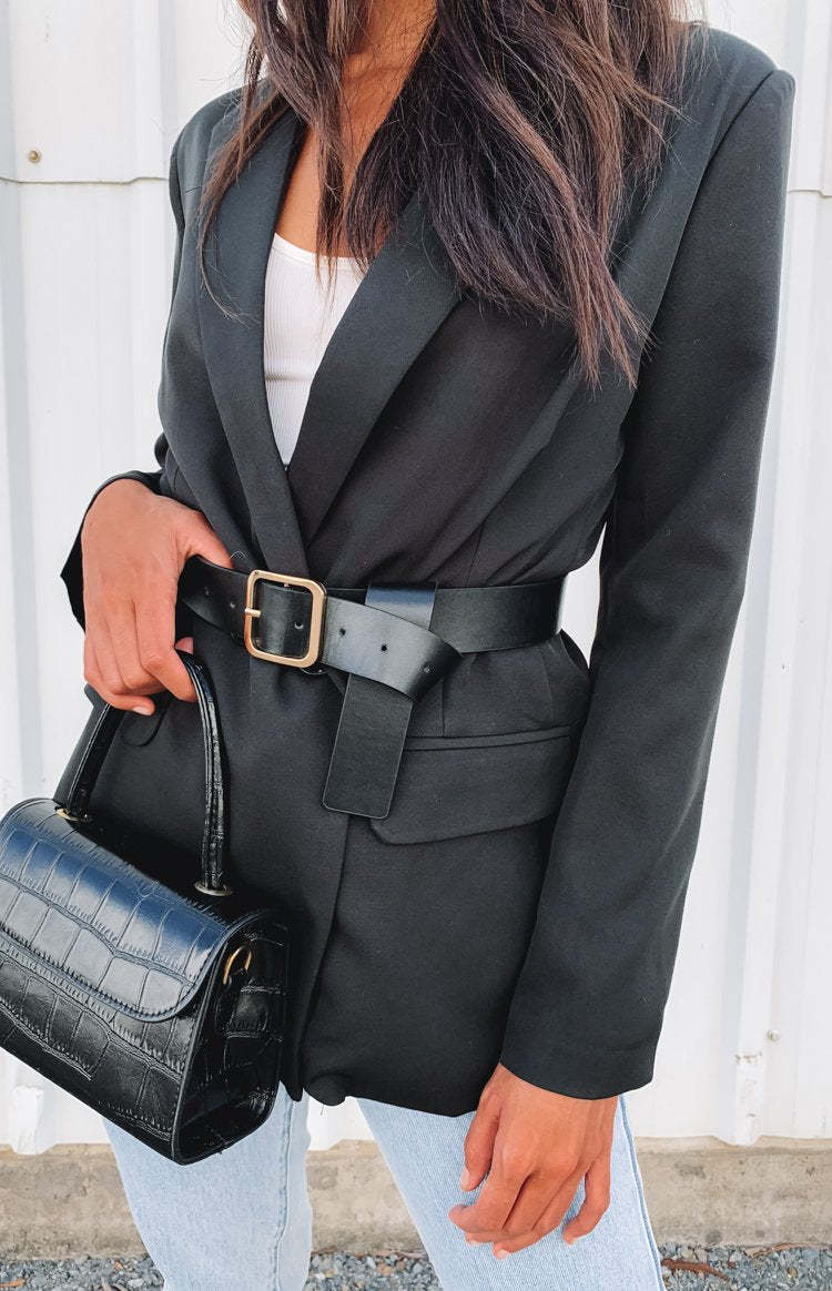 Teenage Dream Blazer Black-Vavasi.All Rights Reserved.
