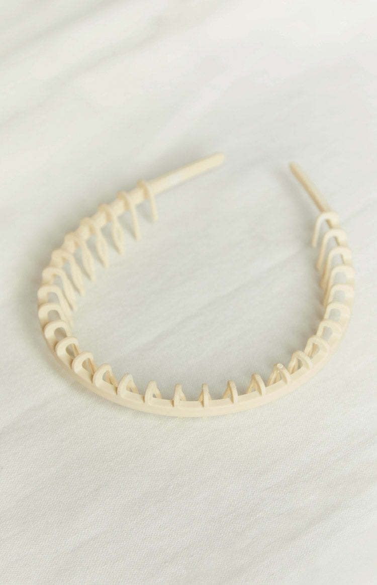 The Holly Cream Headband-Vavasi.All Rights Reserved.