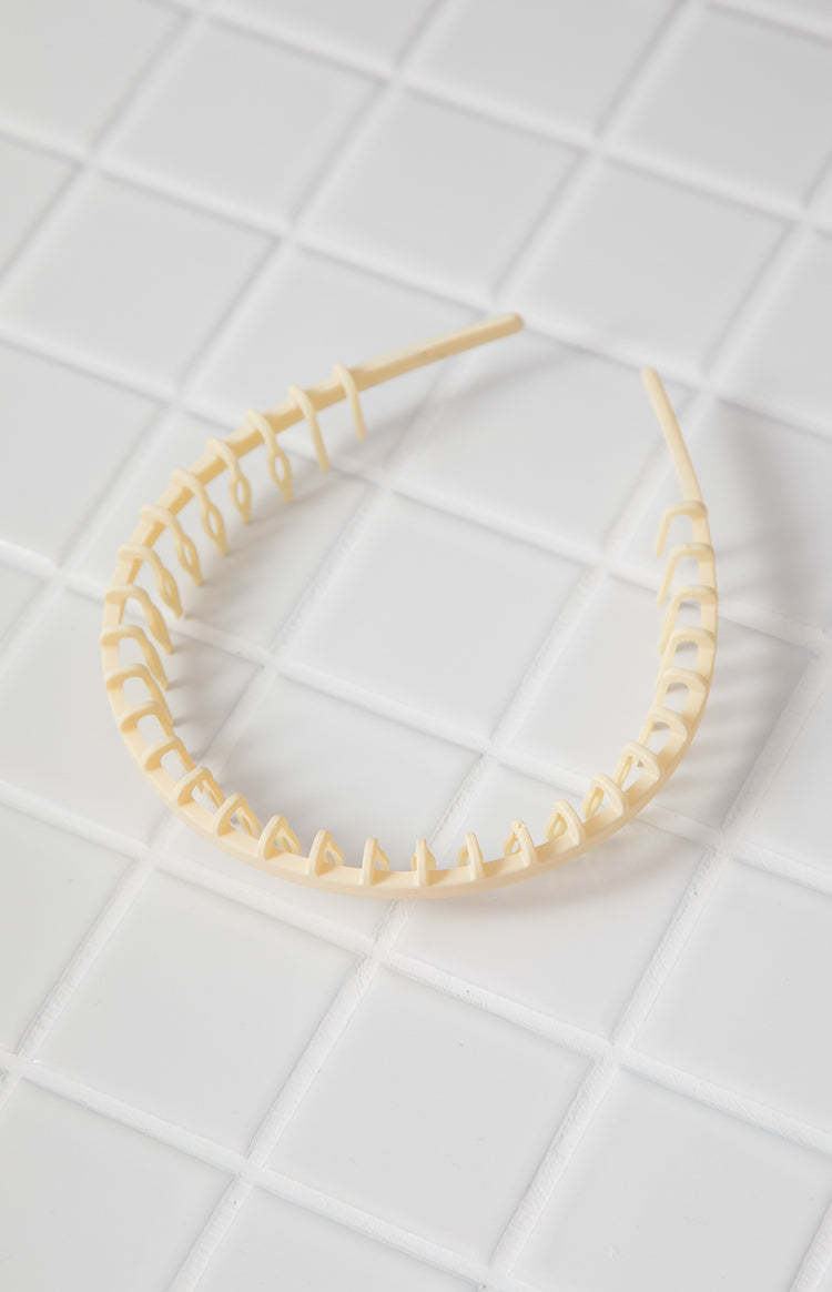 The Holly Cream Headband-Vavasi.All Rights Reserved.