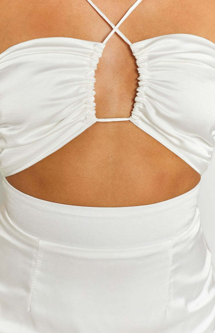 The Nitsan Dress Ivory-Vavasi.All Rights Reserved.
