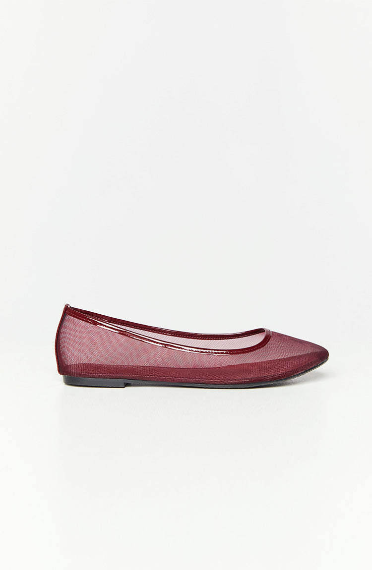 Therapy Arlo Cherry Patent PU Ballet Flats-Vavasi.All Rights Reserved.