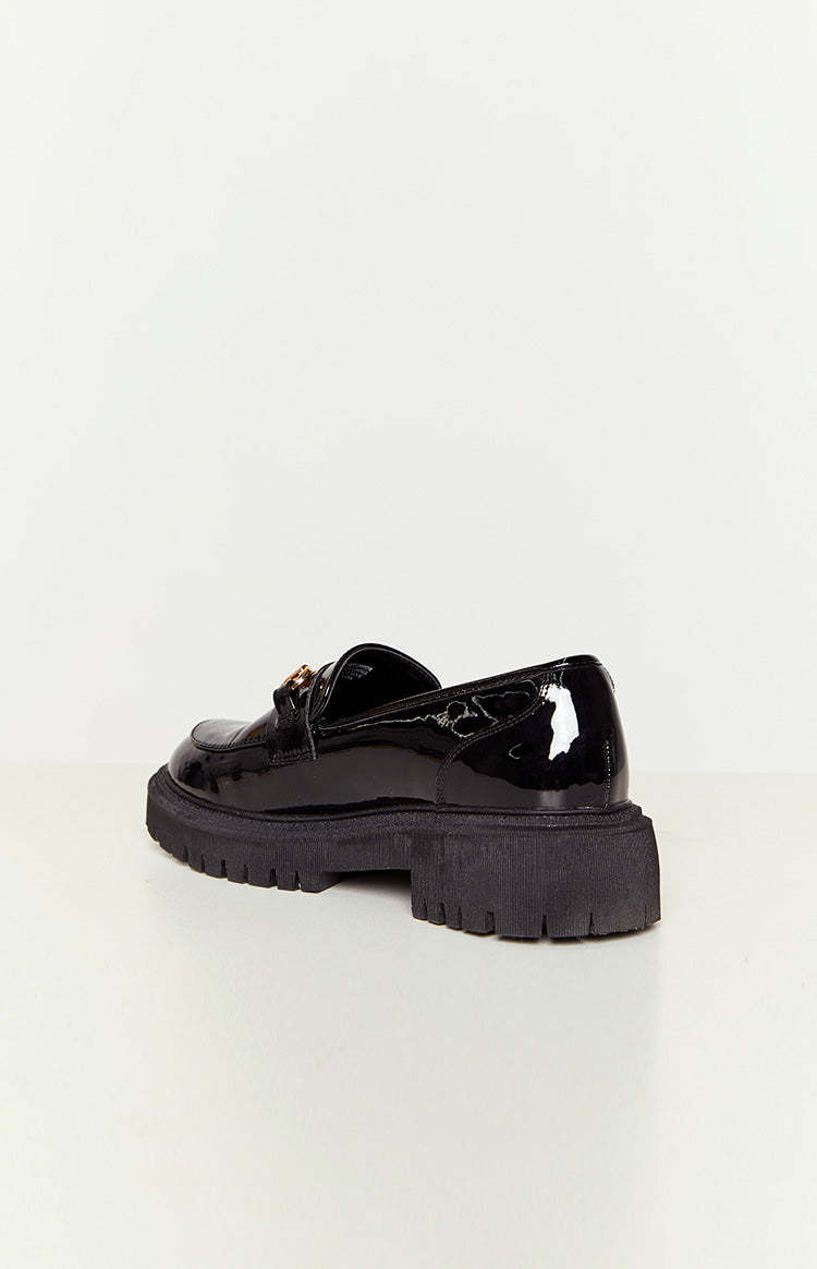 Therapy Extra Black Patent Loafers-Vavasi.All Rights Reserved.