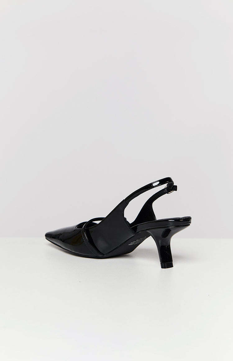 Therapy Parlour Black Patent Heels-Vavasi.All Rights Reserved.