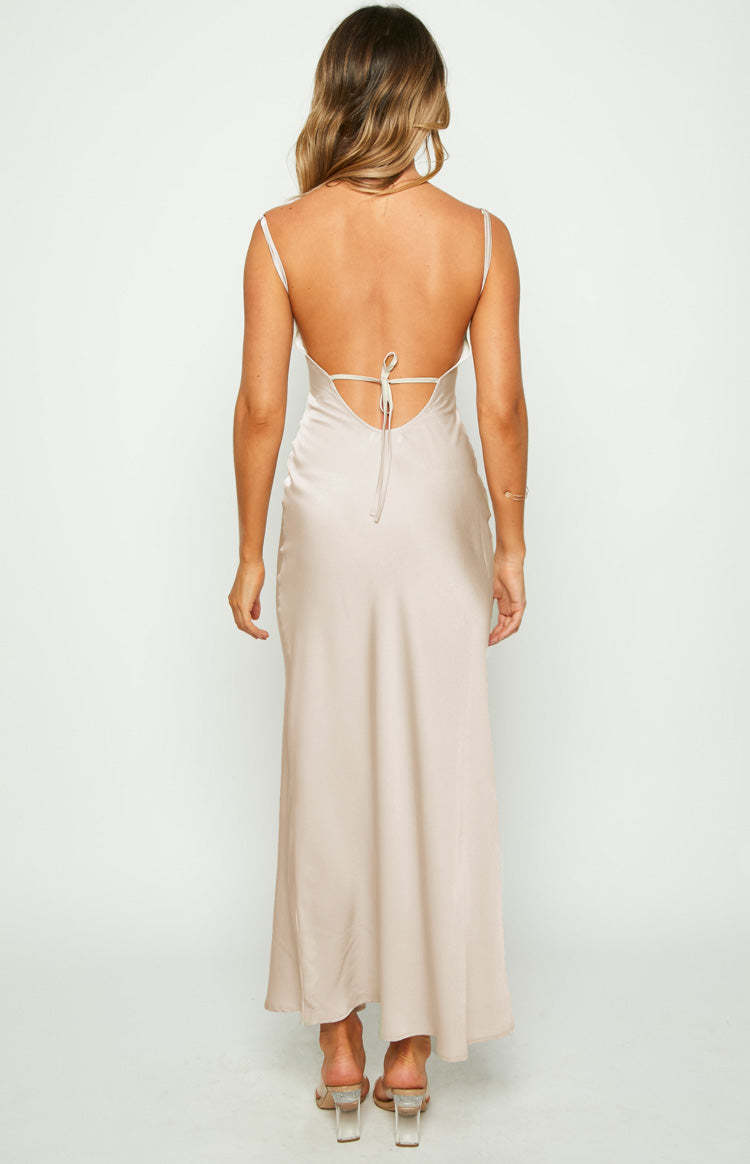 Tilly Cream Formal Maxi Dress-Vavasi.All Rights Reserved.