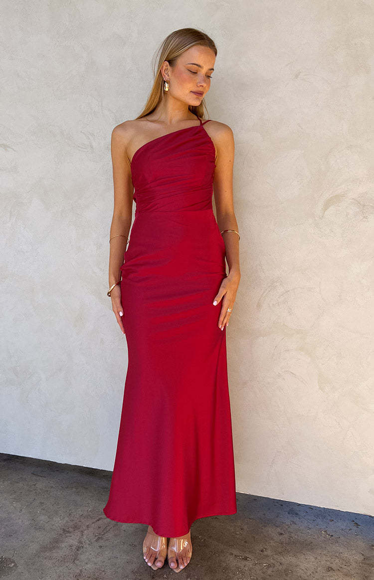Tina Red Formal Maxi Dress-Vavasi.All Rights Reserved.