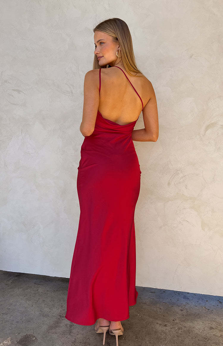 Tina Red Formal Maxi Dress-Vavasi.All Rights Reserved.