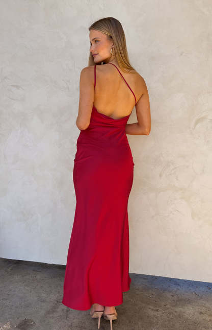 Tina Red Formal Maxi Dress-Vavasi.All Rights Reserved.