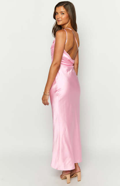 Tina Pink Formal Maxi Dress-Vavasi.All Rights Reserved.