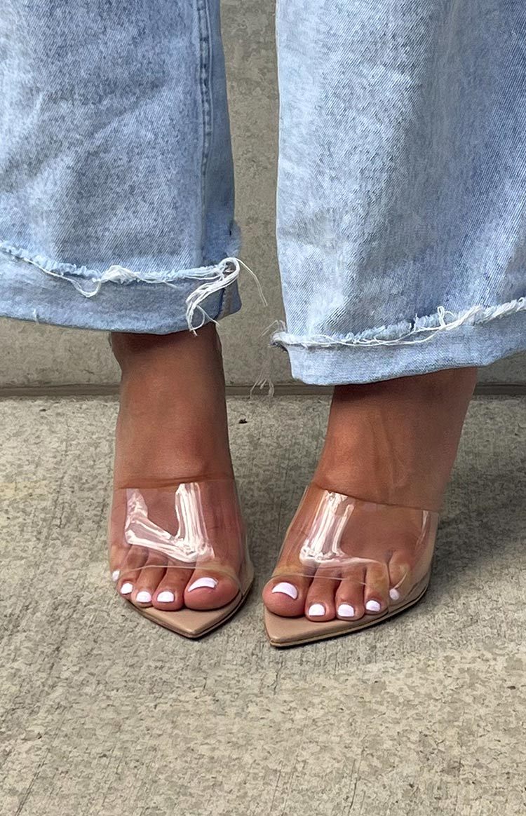 Tony Bianco Marley Clear Vinylite Heels-Vavasi.All Rights Reserved.