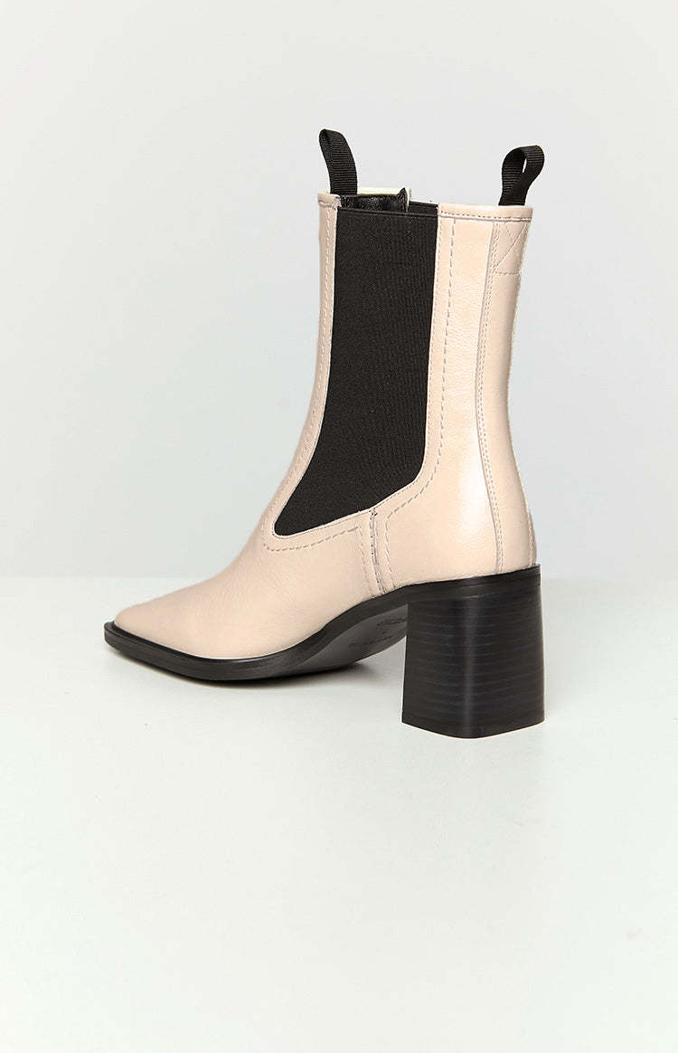 Tony Bianco Ecru Venice Diego Boots-Vavasi.All Rights Reserved.