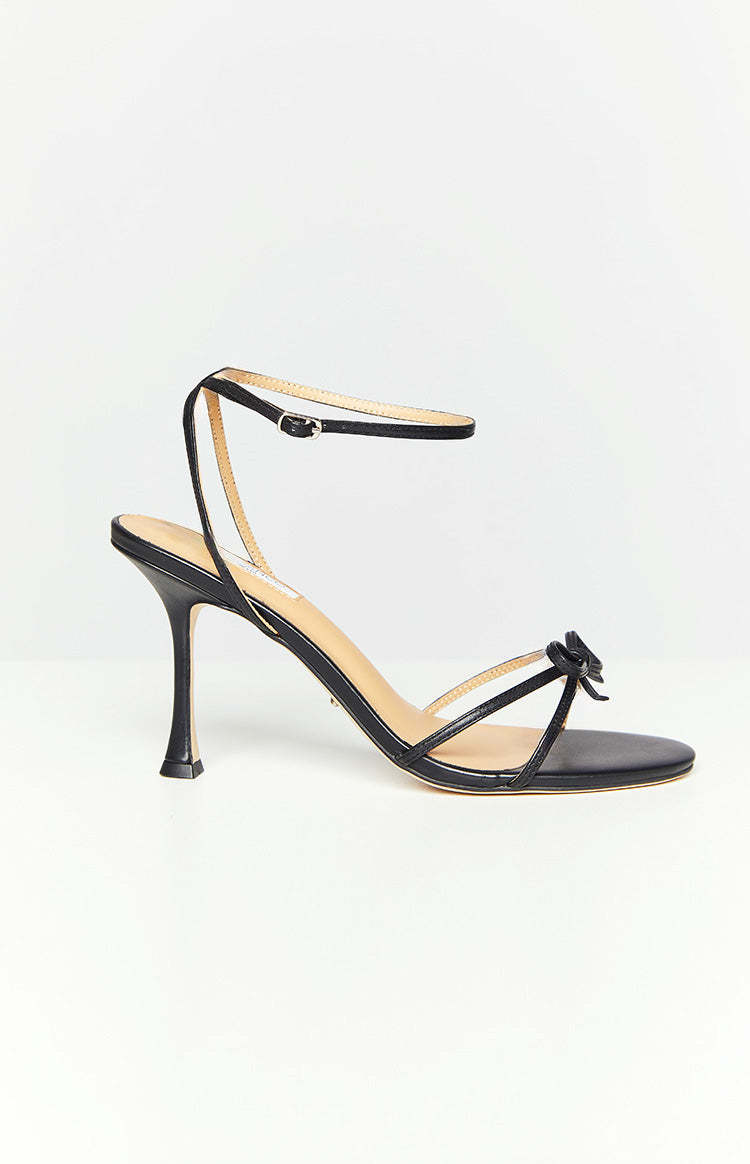 Tony Bianco Lover Black Suede Heels-Vavasi.All Rights Reserved.