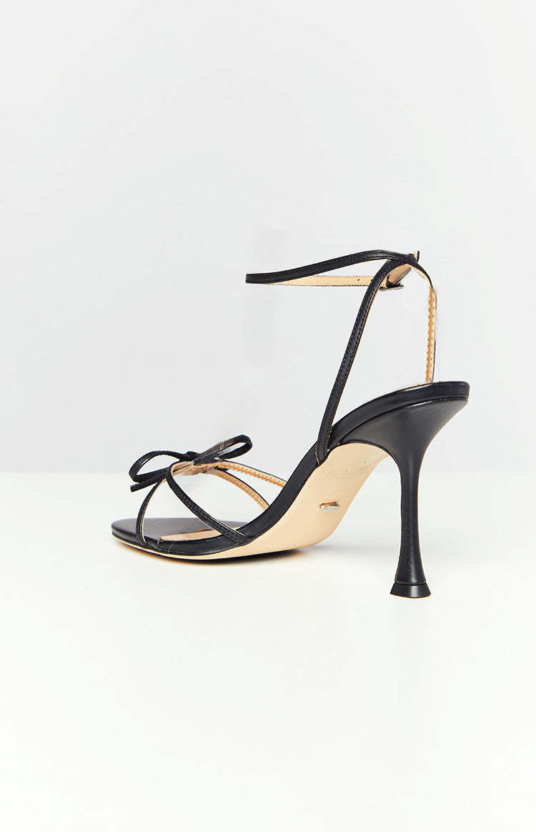 Tony Bianco Lover Black Suede Heels-Vavasi.All Rights Reserved.
