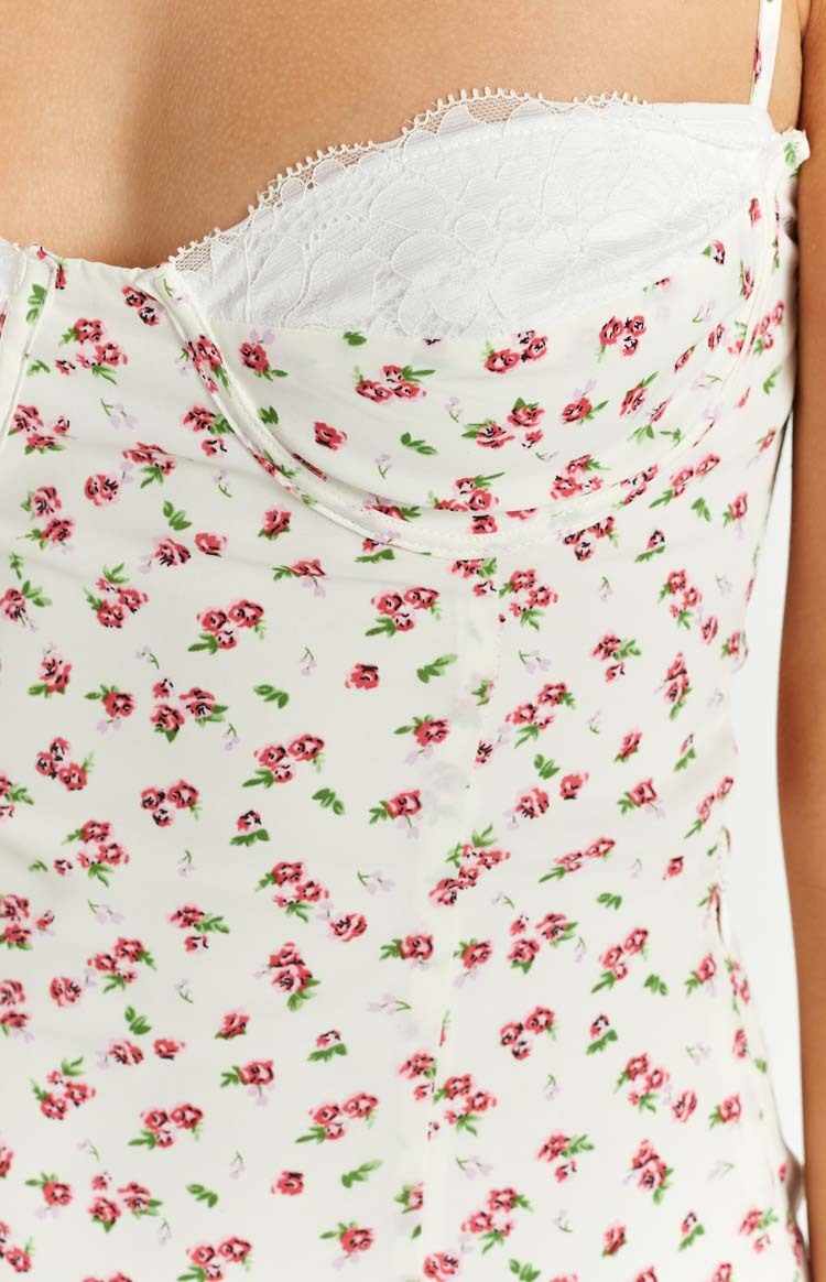 Trouble Floral Mini Dress-Vavasi.All Rights Reserved.