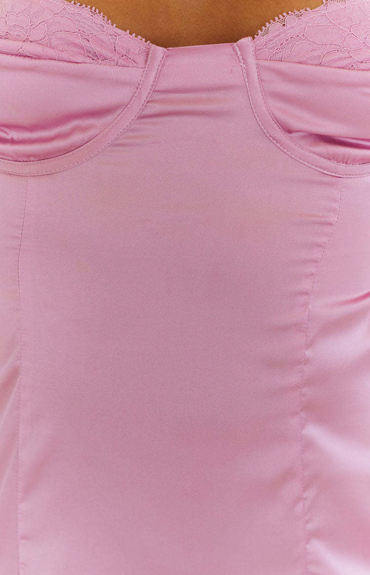 Trouble Pink Mini Dress-Vavasi.All Rights Reserved.