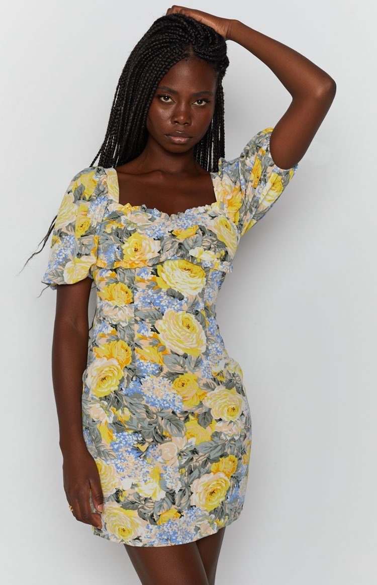 Tyra Mini Dress Floral-Vavasi.All Rights Reserved.