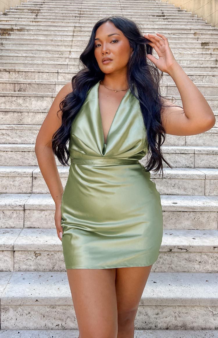 Valley Sage Mini Party Dress-Vavasi.All Rights Reserved.