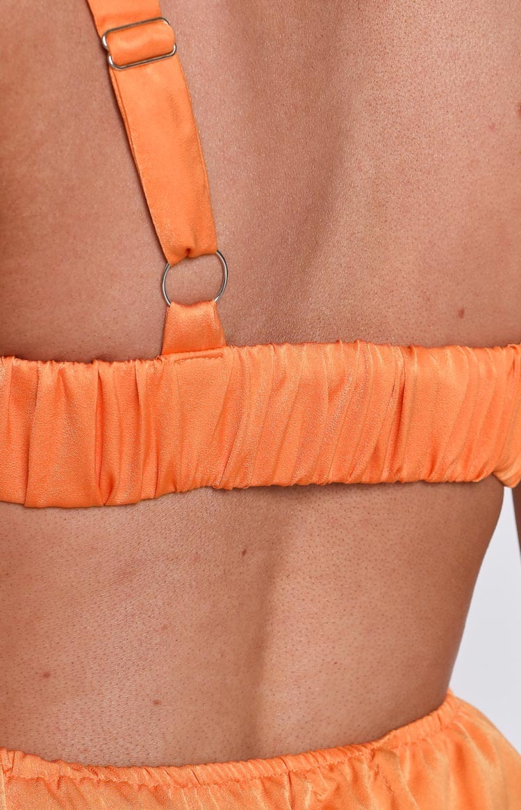 Vargas Orange Mini Dress-Vavasi.All Rights Reserved.