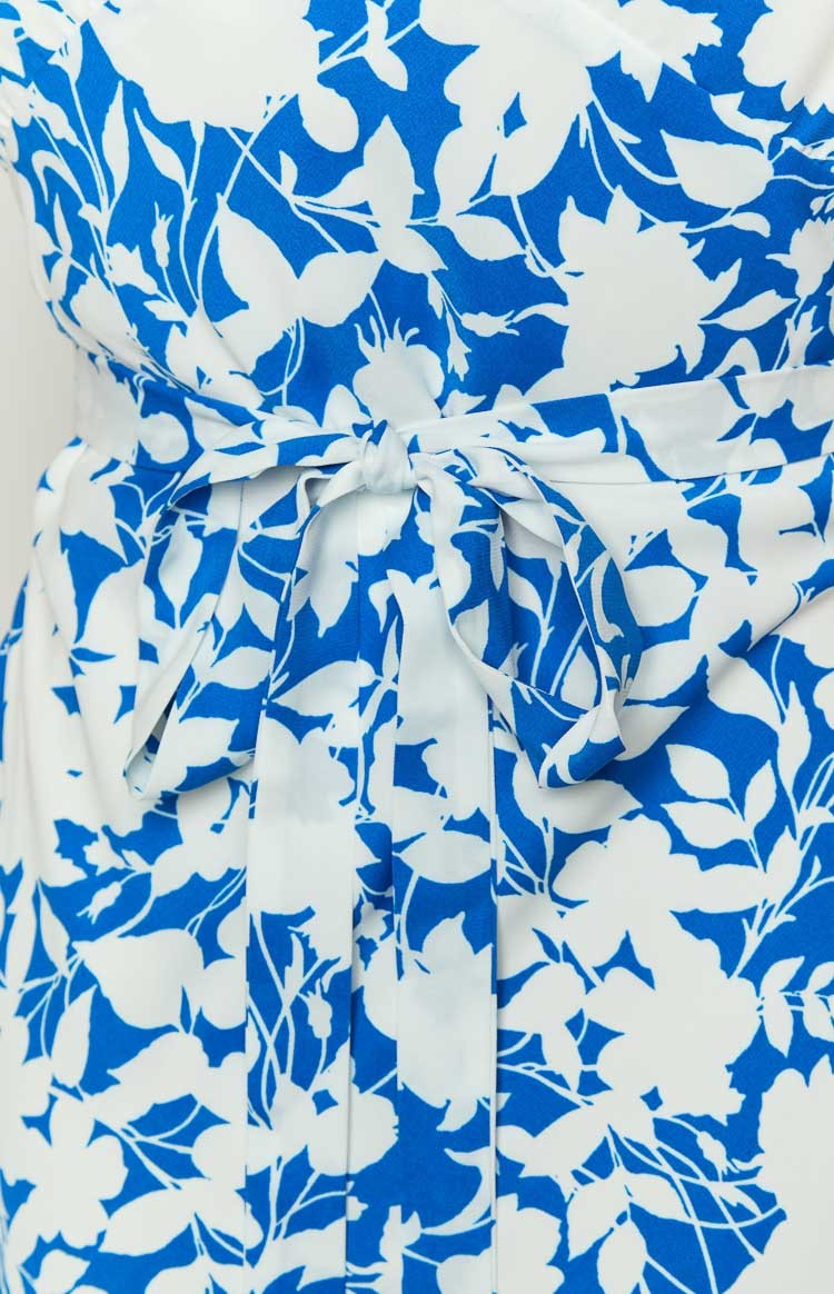Verlaine Blue Floral Maxi Dress-Vavasi.All Rights Reserved.
