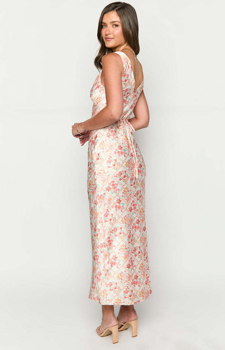 Verlaine Paisley Floral Maxi Dress-Vavasi.All Rights Reserved.