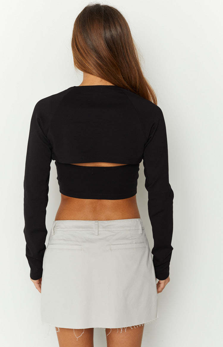 Vixen Black Rib Cami Set-Vavasi.All Rights Reserved.