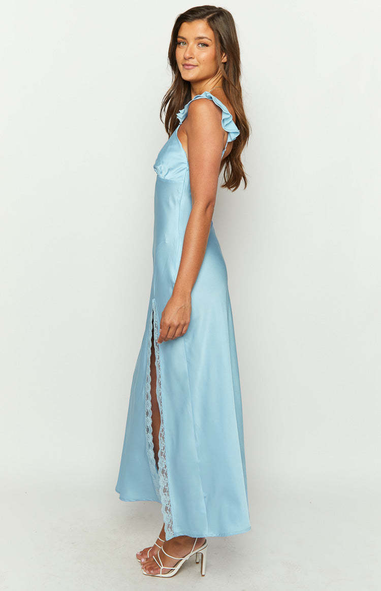 Wendy Blue Maxi Dress-Vavasi.All Rights Reserved.