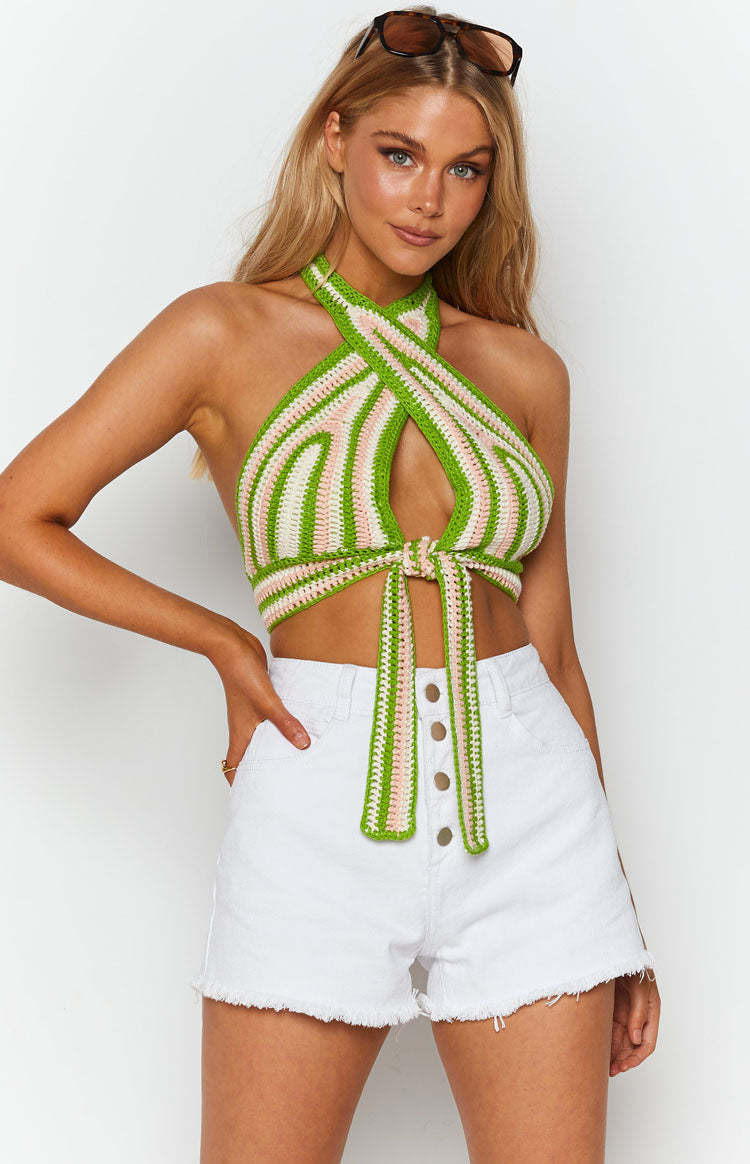 Whitsundays Crop Top Multi-Vavasi.All Rights Reserved.