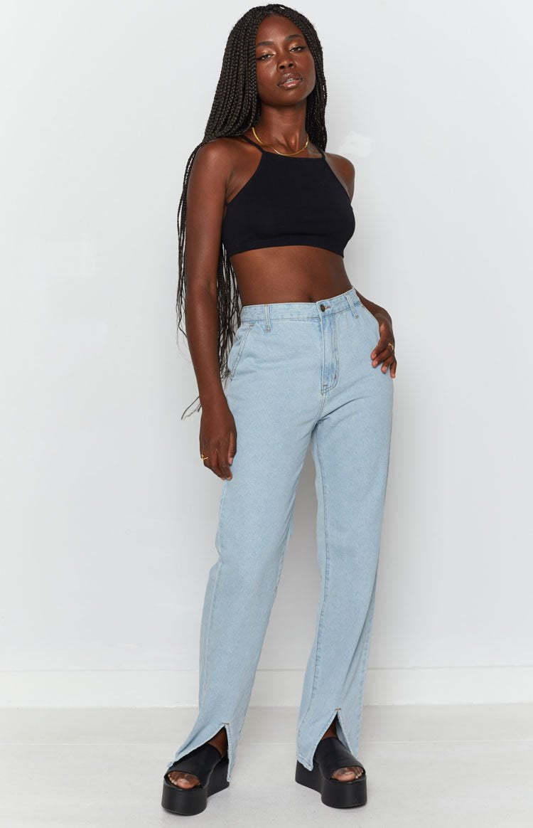Wonderland Crop Top Black-Vavasi.All Rights Reserved.
