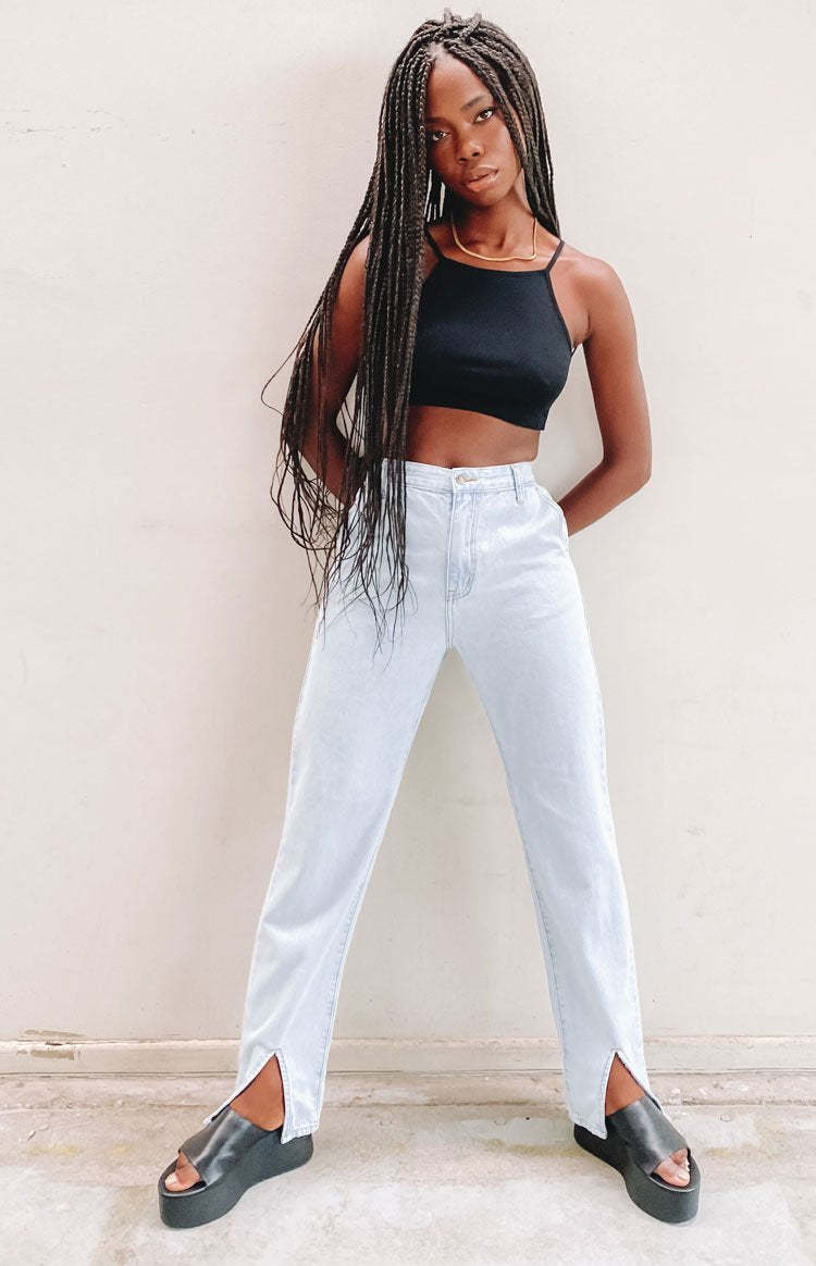 Wonderland Crop Top Black-Vavasi.All Rights Reserved.