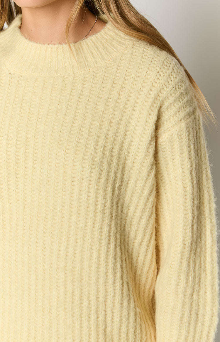 Ace Yellow Oversized Sweater-Vavasi.All Rights Reserved.