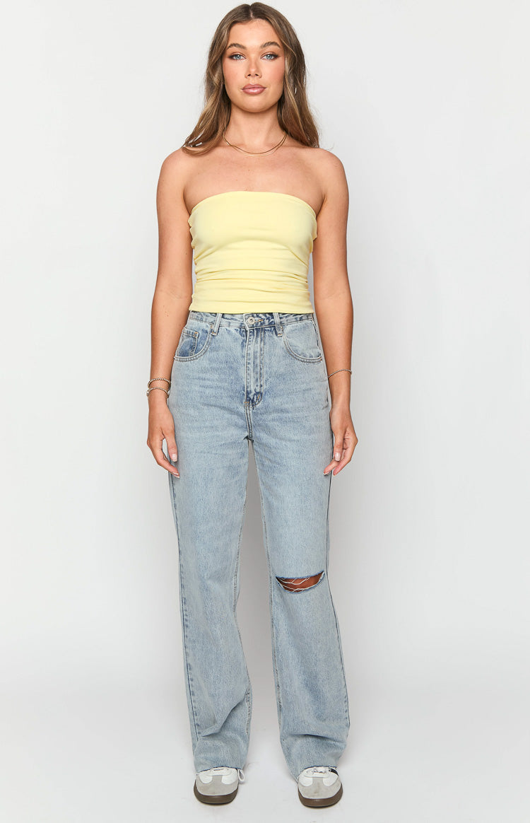 Alex Light Wash Denim Jeans-Vavasi.All Rights Reserved.