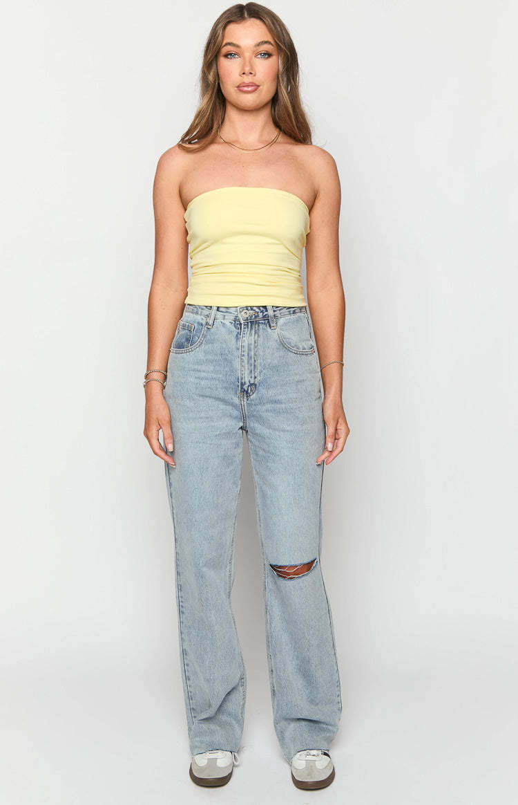 Alex Light Wash Denim Jeans-Vavasi.All Rights Reserved.