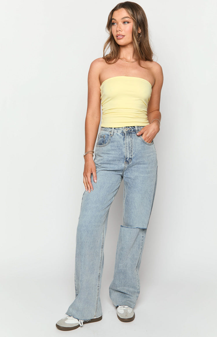 Alex Light Wash Denim Jeans-Vavasi.All Rights Reserved.