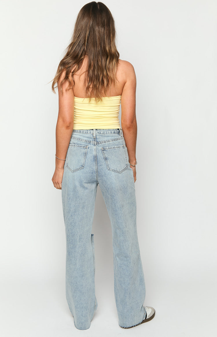 Alex Light Wash Denim Jeans-Vavasi.All Rights Reserved.